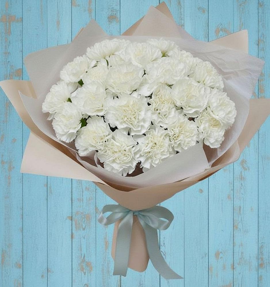 Букет цветов из: Гвоздики в Новая Мельница