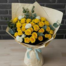 Букет цветов из:  Розы #REPLACE_PRED# Новая Мельница