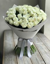 Букет 35 Белых роз в Новая Мельница