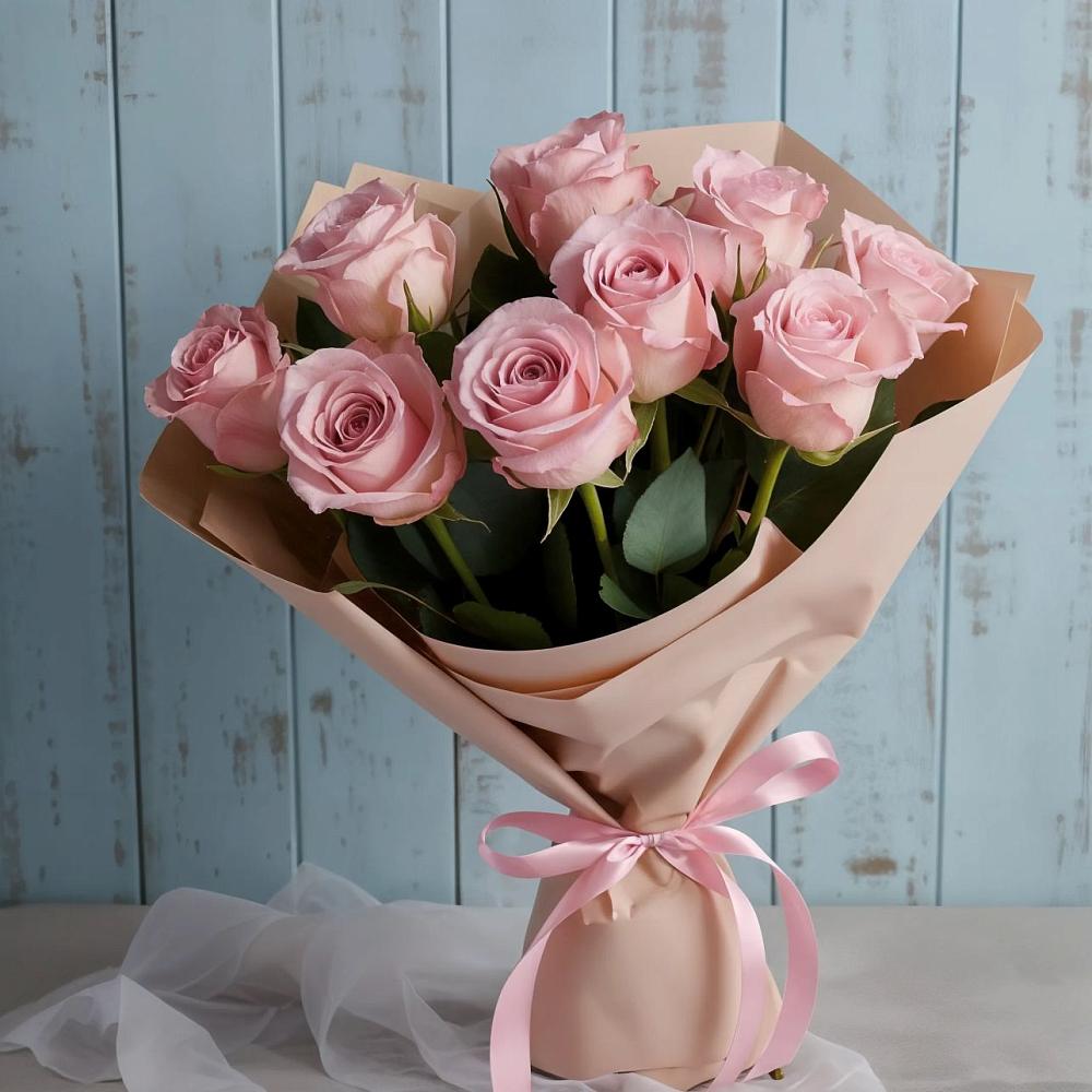 Букет цветов из: Розы в Новая Мельница