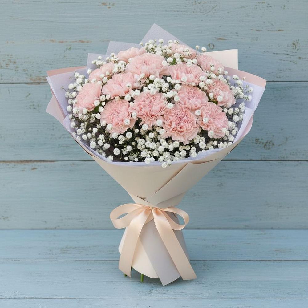 Букет цветов из: Гвоздики в Новая Мельница