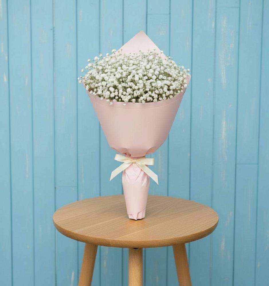 Букет цветов из: Гипсофила в Новая Мельница