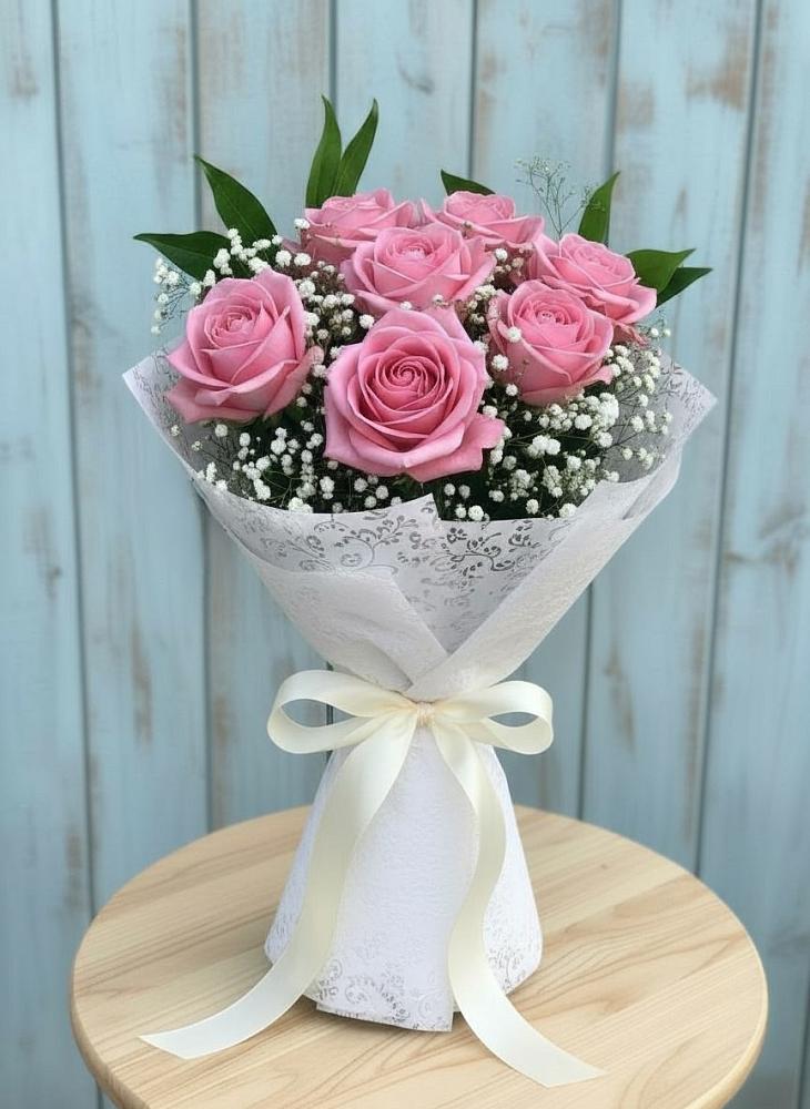 Букет цветов из: Розы в Новая Мельница
