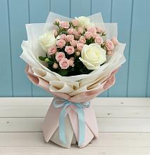 Букет цветов из:  Розы #REPLACE_PRED# Новая Мельница