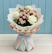 Букет цветов из:  Розы в Новая Мельница