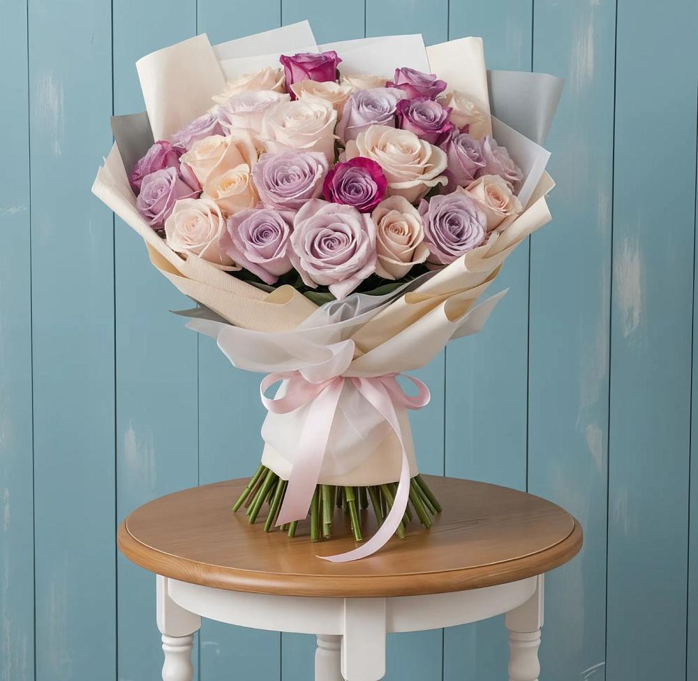 Букет цветов из: Розы в Новая Мельница