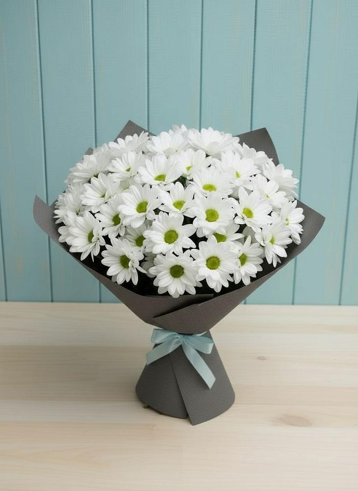 Букет цветов из: Хризантемы в Новая Мельница