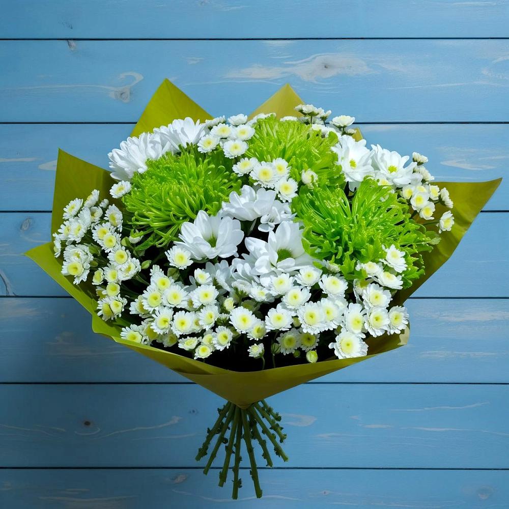 Букет цветов из: Хризантемы в Новая Мельница