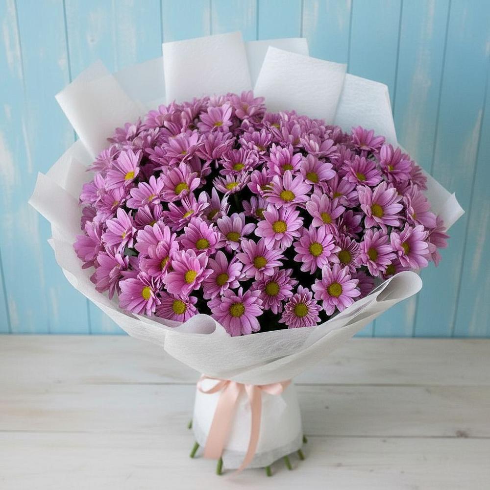 Букет цветов из: Хризантемы в Новая Мельница
