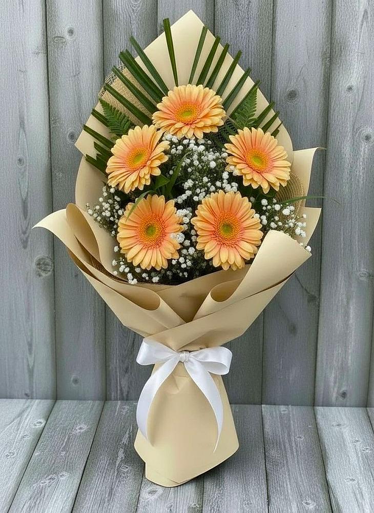 Букет цветов из: Герберы в Новая Мельница