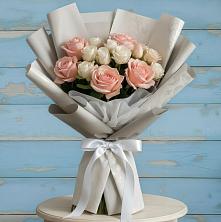 Букет цветов из:  Розы в Новая Мельница