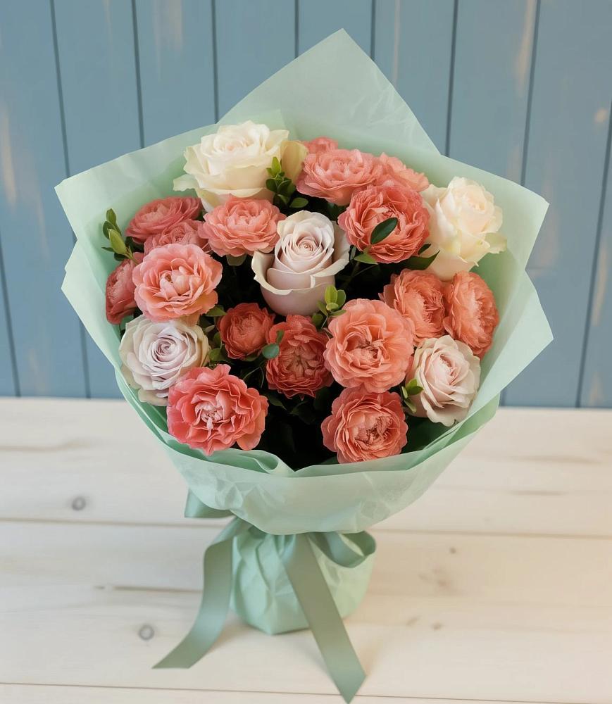 Букет цветов из: Розы в Новая Мельница