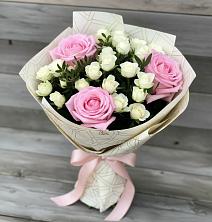 Букет цветов из:  Розы в Новая Мельница