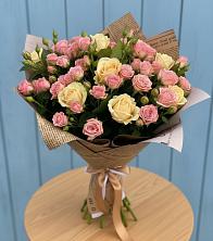 Букет цветов из:  Розы в Новая Мельница