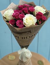 Букет цветов из:  Розы #REPLACE_PRED# Новая Мельница