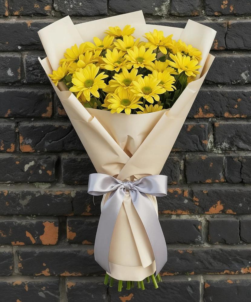Букет цветов из: Хризантемы в Новая Мельница