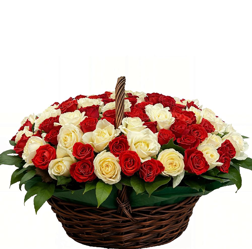 Премиум букет из: Розы в Новая Мельница