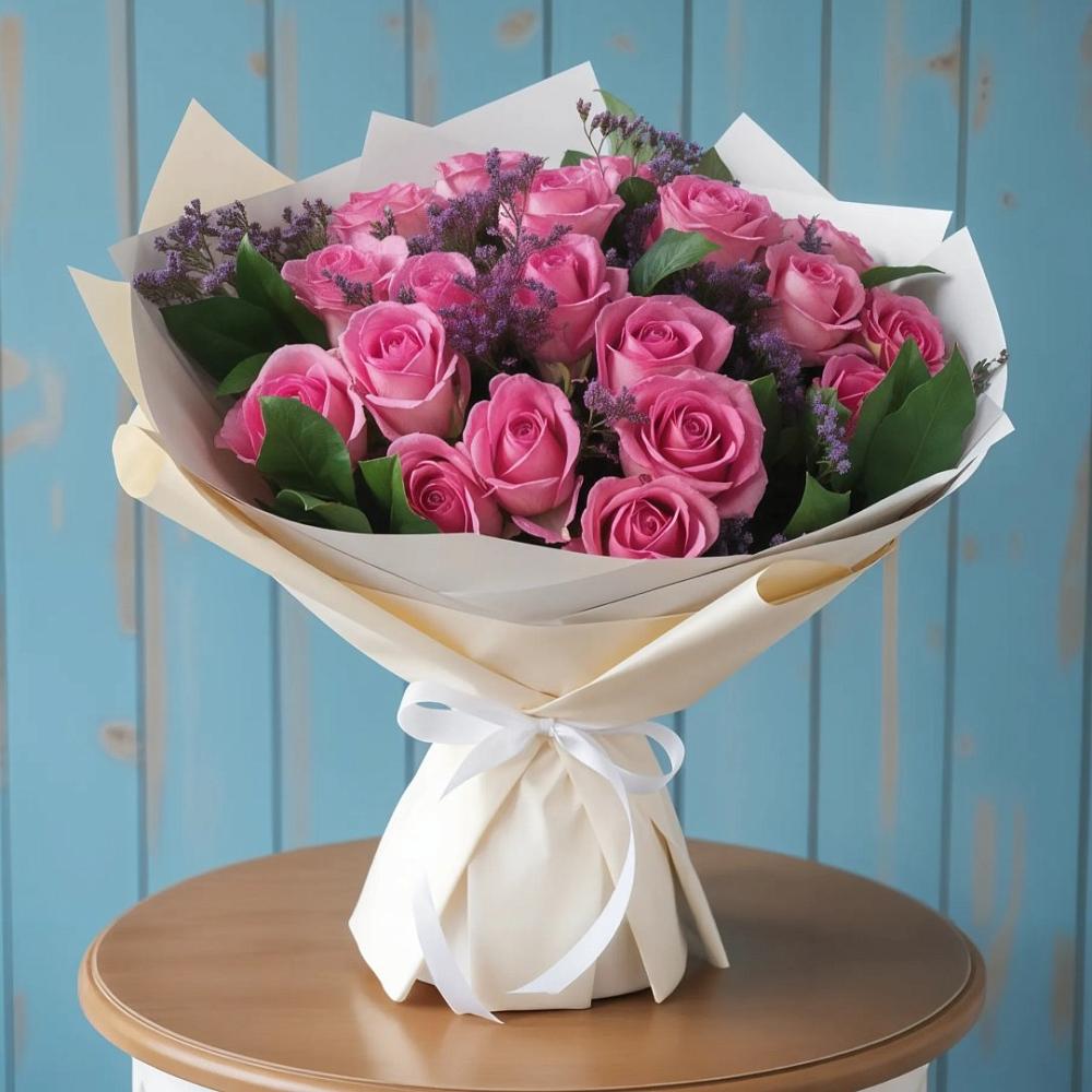 Букет цветов из: Розы в Новая Мельница