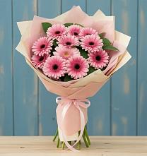 Букет цветов из:  Герберы #REPLACE_PRED# Новая Мельница