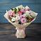 Букет цветов из: Хризантемы, Альстромерии и Розы в Новая Мельница